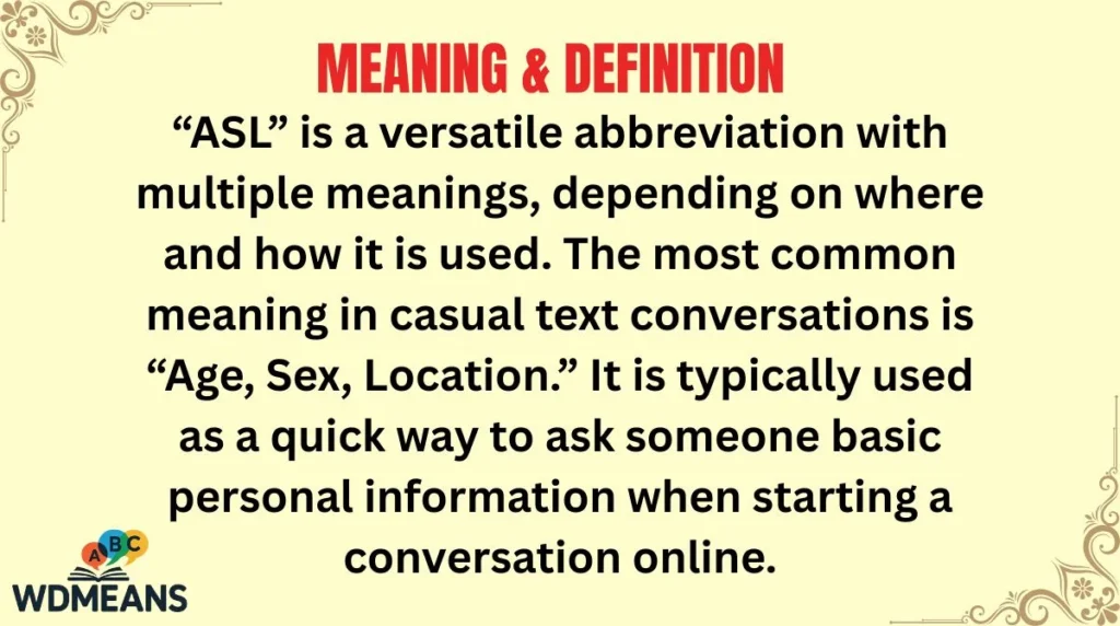 Meaning & Definition
