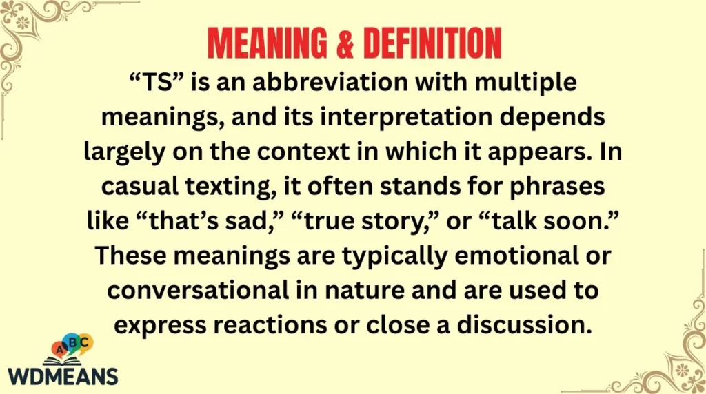 Meaning & Definition