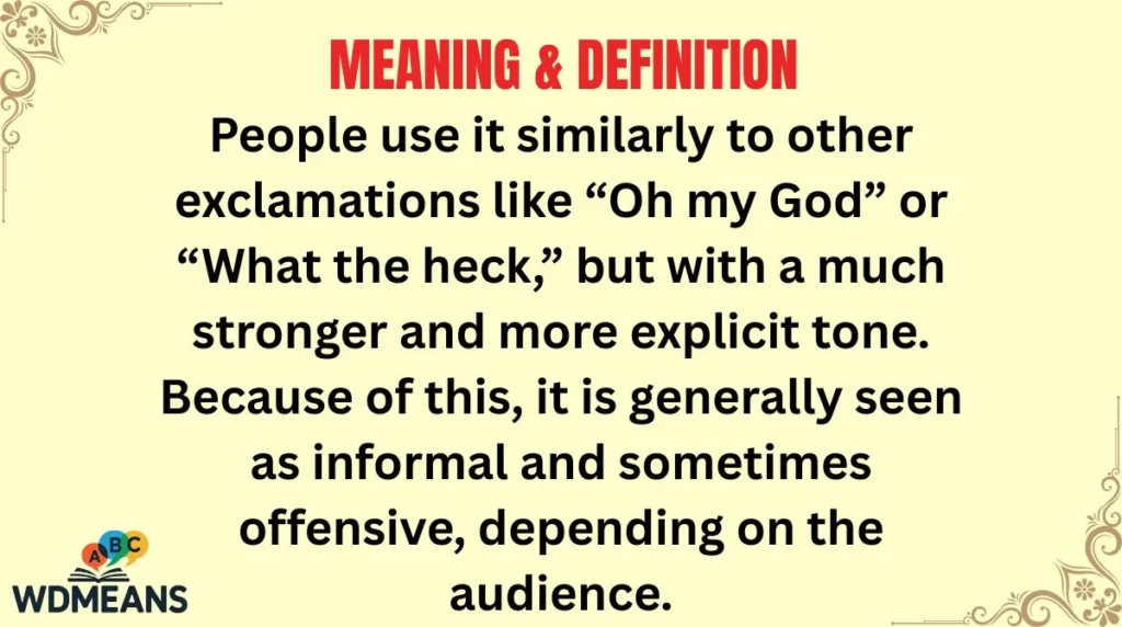 Meaning & Definition