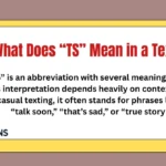 What Does “TS” Mean in a Text