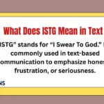 What Does ISTG Mean in Text