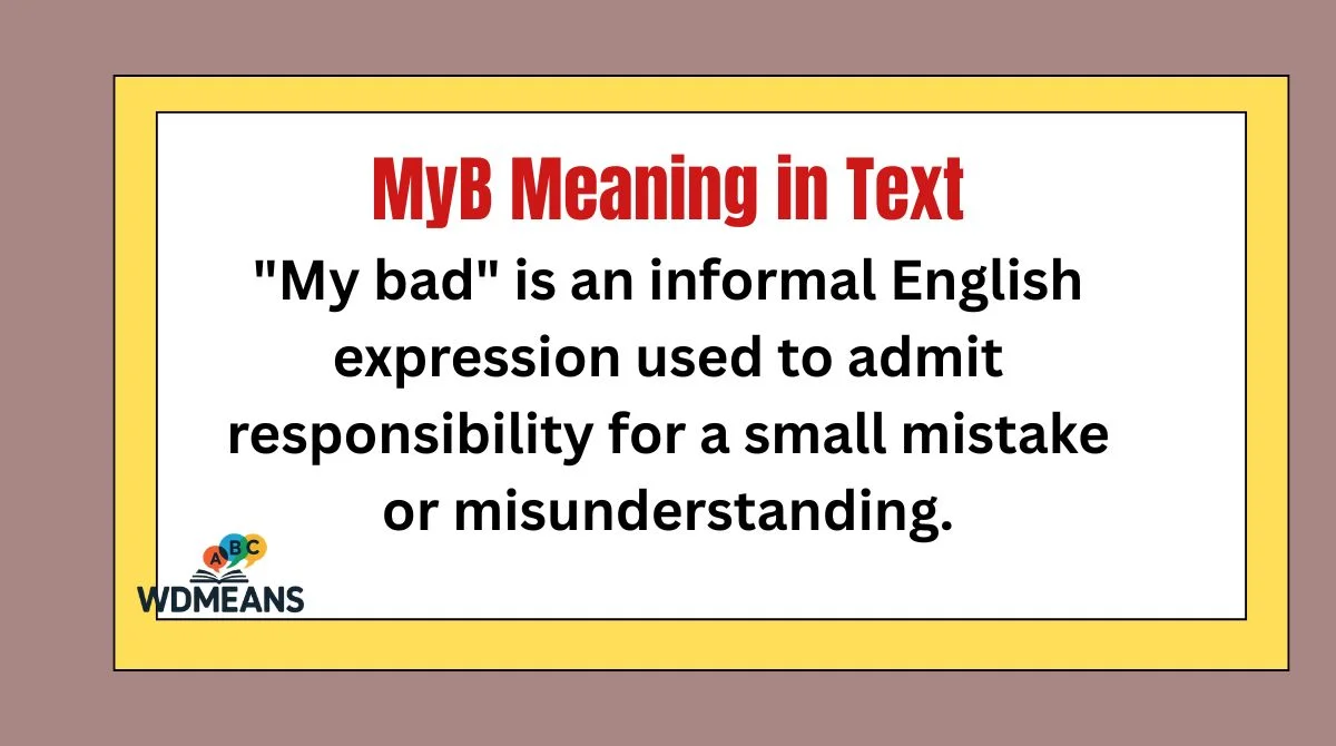 MyB Meaning in Text