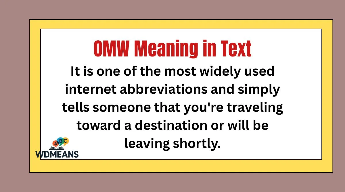 OMW Meaning in Text